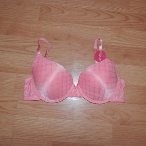 NEW Body Embrace 34C Padded Push Up Bra NWT